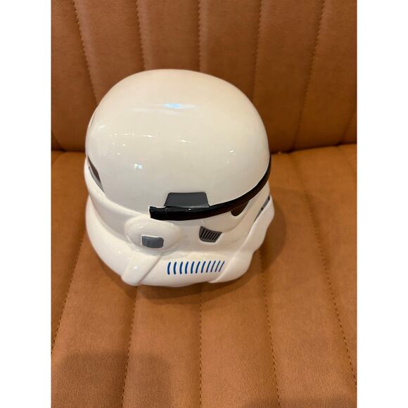 STAR WARS STORM TROOPER COIN PIGGY BANK LUCAS FILMS HELMET CERAMIC - Picture 5 of 6